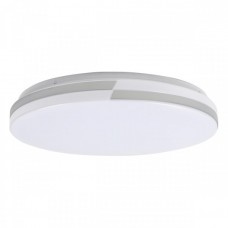 Πλαφονιέρα Φ38 LED 24W 230V 2040lm Γκρι σε Θερμό Φως 3257